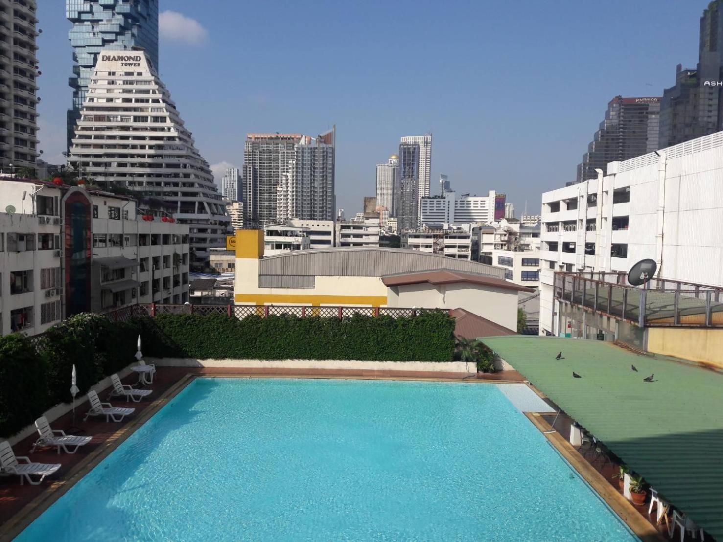 Panoramic City View Room At Silom Bangkok Dış mekan fotoğraf