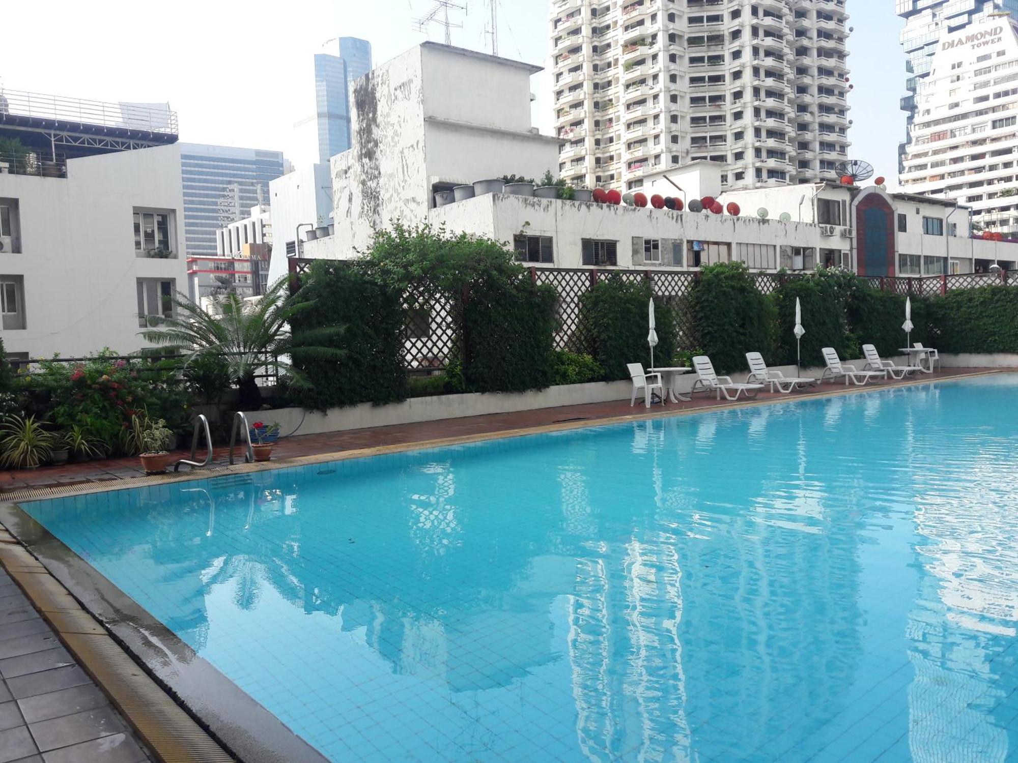 Panoramic City View Room At Silom Bangkok Dış mekan fotoğraf