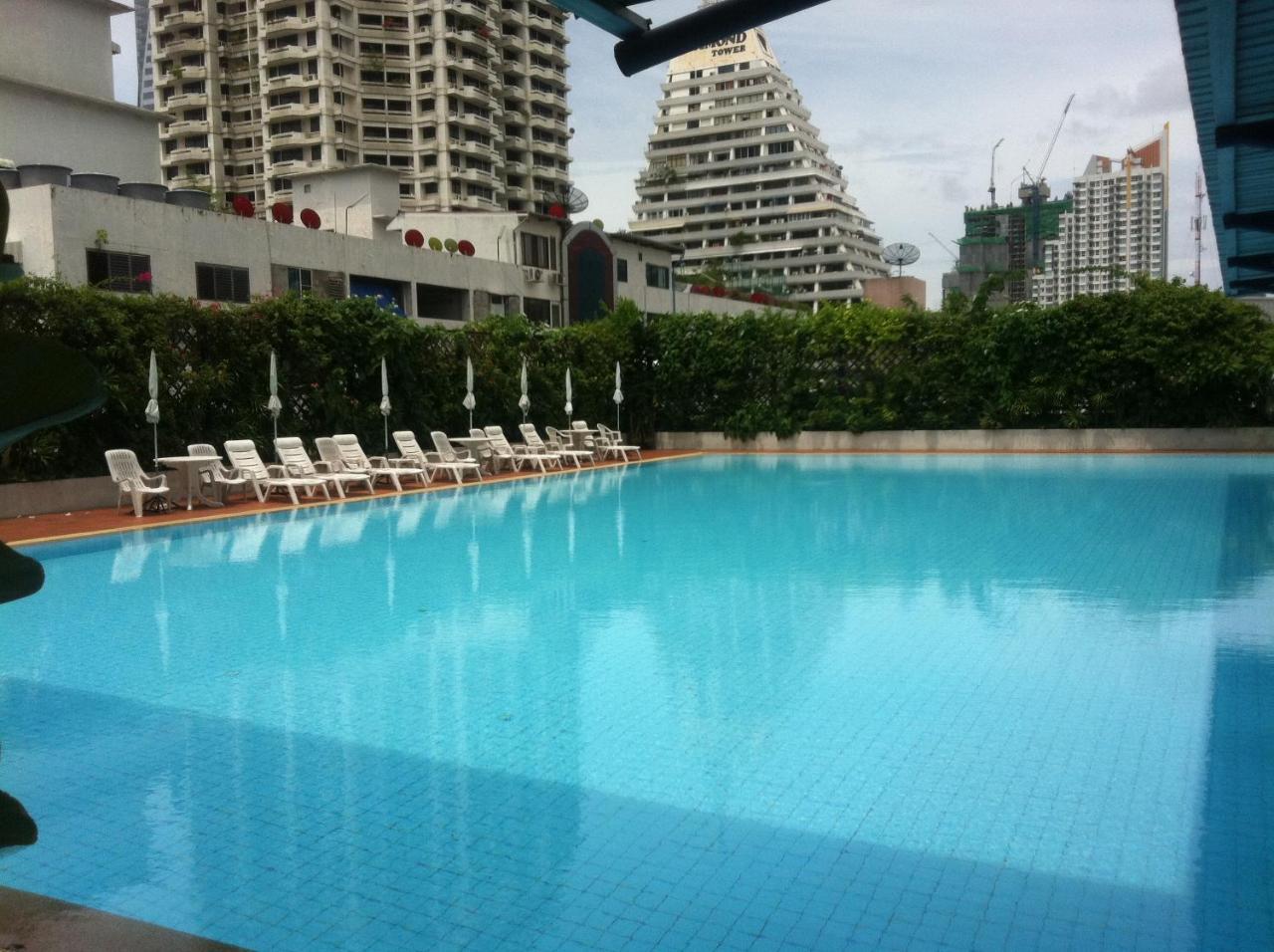 Panoramic City View Room At Silom Bangkok Dış mekan fotoğraf